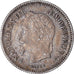 Moeda, França, Napoléon III, 20 Centimes, 1867, Strasbourg, AU(55-58), Prata