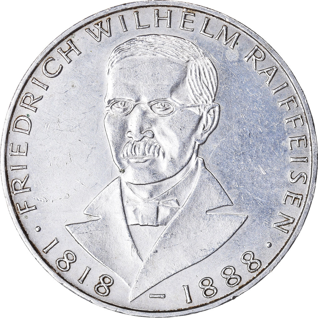 Moeda, ALEMANHA - REPÚBLICA FEDERAL, 5 Mark, 1968, Hamburg, Germany, AU(55-58)