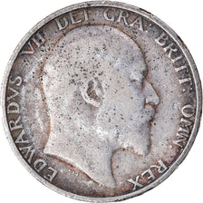 Monnaie, Grande-Bretagne, Edward VII, Shilling, 1904, TB+, Argent, KM:800