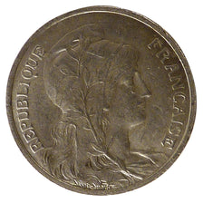 FRANCE, 5 Centimes, 1908, AU(55-58), Aluminium, 2.00