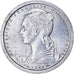 Moneda, La Reunión, Franc, 1948, Paris, EBC, Aluminio, KM:6.1, Lecompte:53