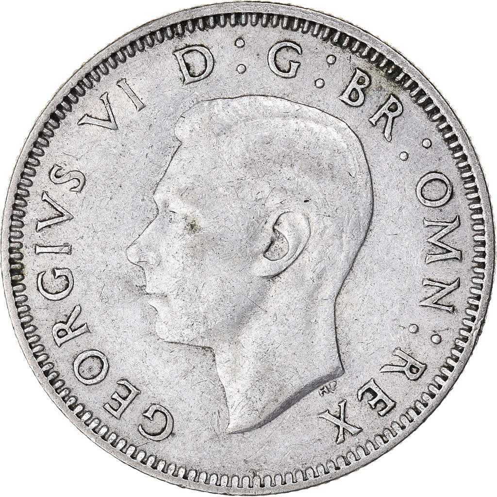 Coin, Great Britain, George VI, Shilling, 1937, EF(40-45), Silver, KM:853