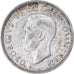 Moneda, Gran Bretaña, George VI, Shilling, 1942, MBC, Plata, KM:853