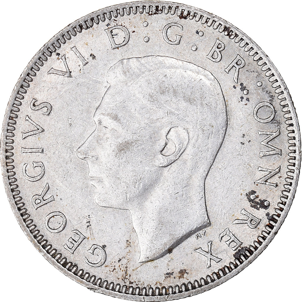 Coin, Great Britain, George VI, Shilling, 1943, EF(40-45), Silver, KM:853