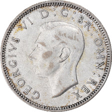 Coin, Great Britain, George VI, Shilling, 1944, EF(40-45), Silver, KM:853
