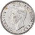 Coin, Great Britain, George VI, Shilling, 1944, EF(40-45), Silver, KM:853