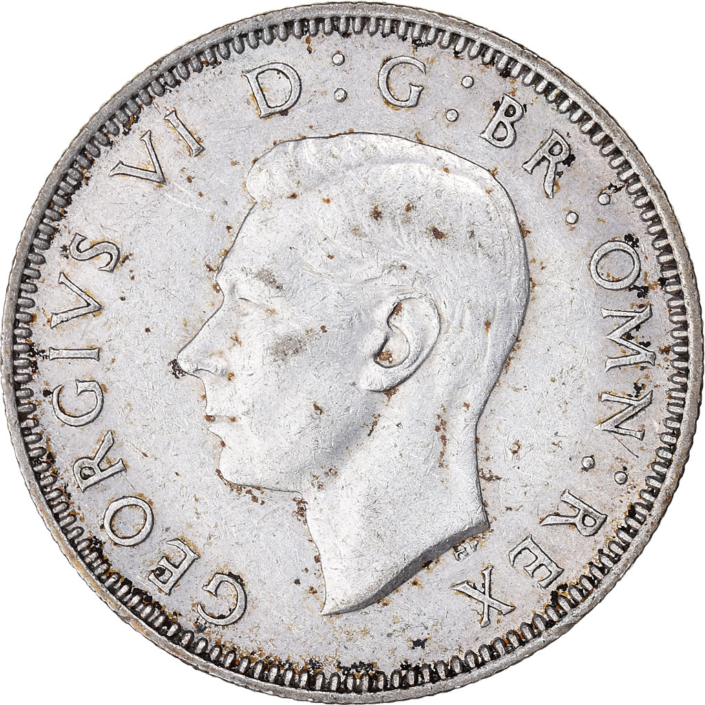 Coin, Great Britain, George VI, Shilling, 1946, EF(40-45), Silver, KM:854