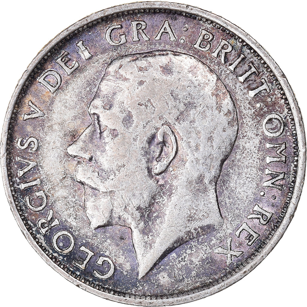 Coin, Great Britain, George V, Shilling, 1914, EF(40-45), Silver, KM:816