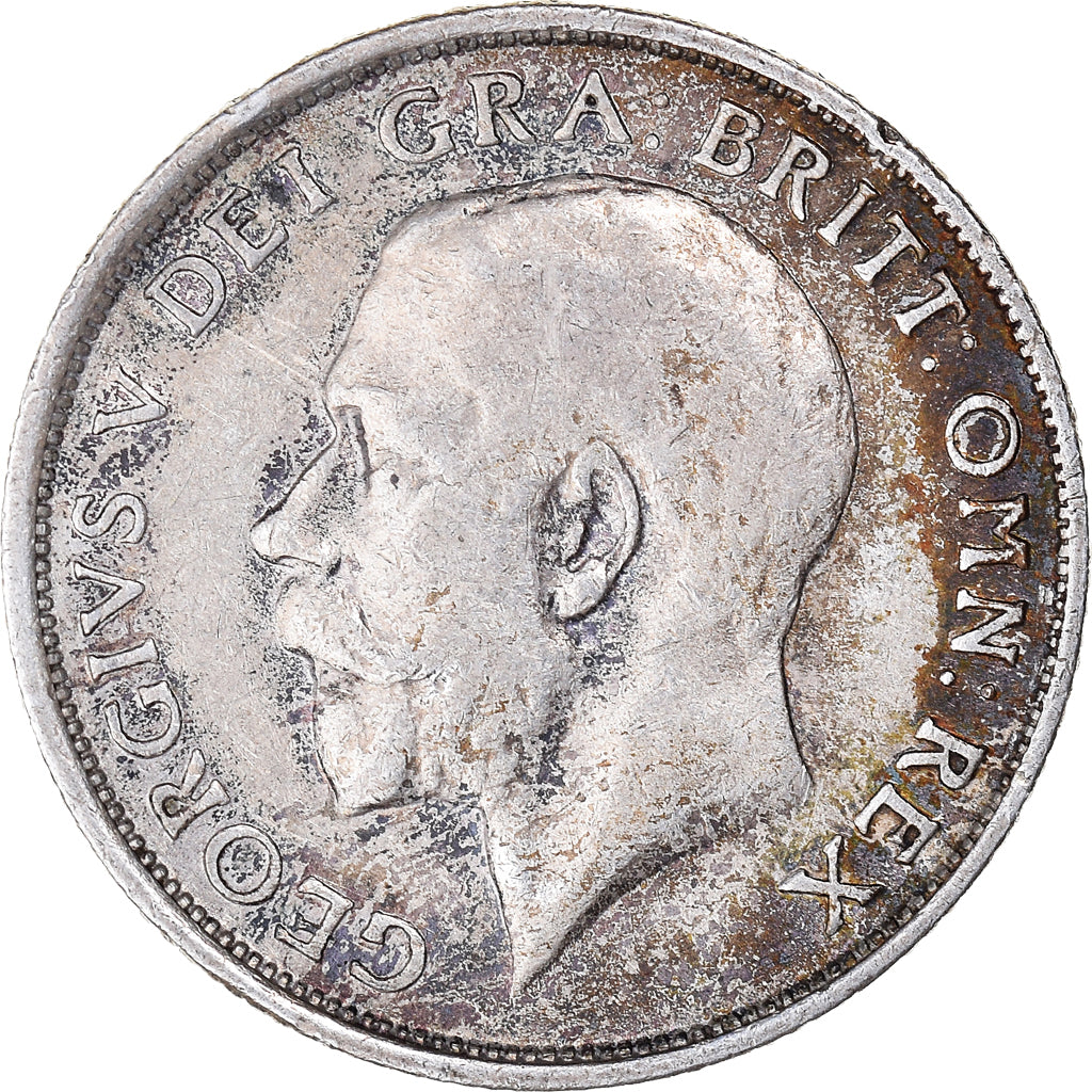 Coin, Great Britain, George V, Shilling, 1915, VF(30-35), Silver, KM:816