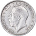 Moneda, Gran Bretaña, George V, Shilling, 1916, MBC, Plata, KM:816