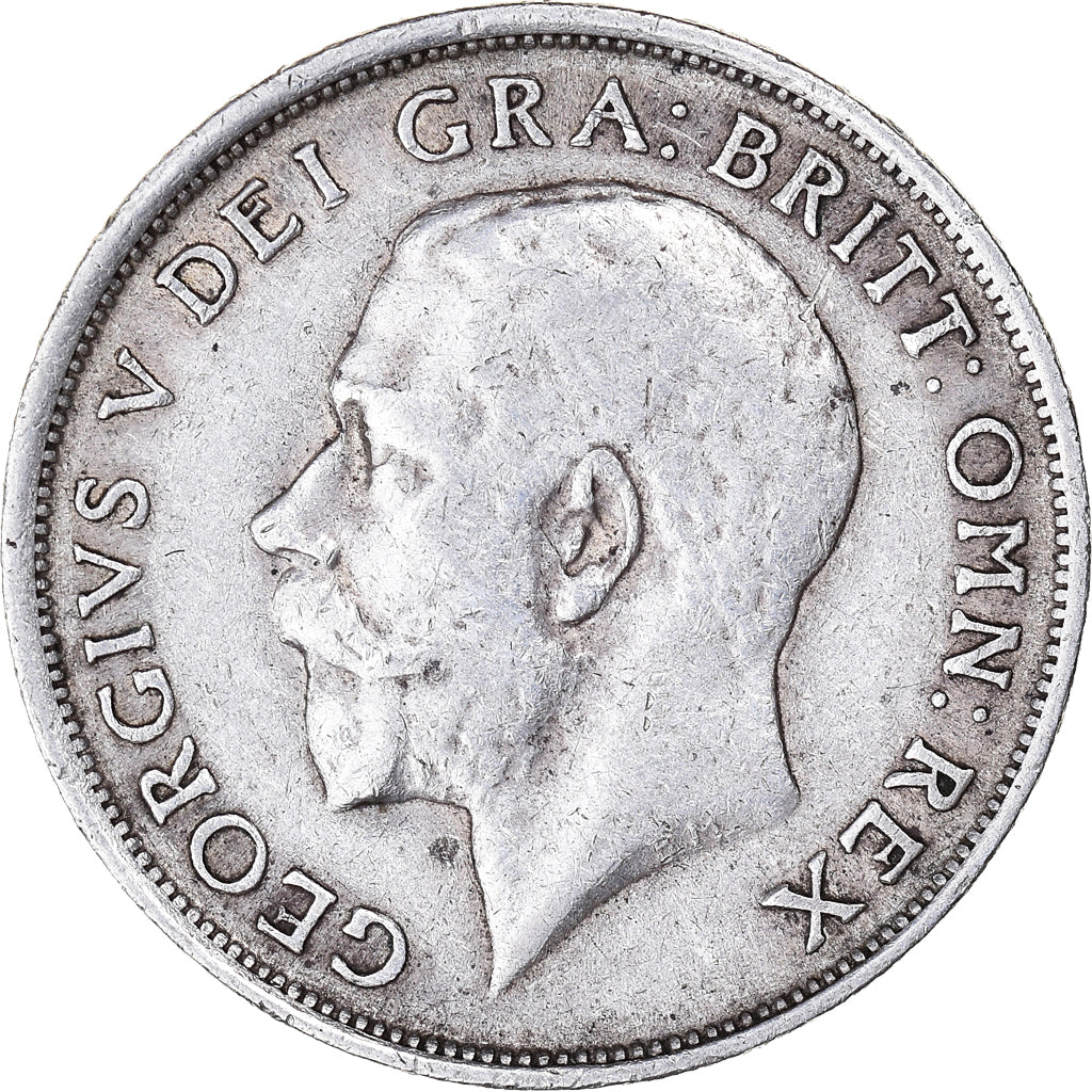 Coin, Great Britain, George V, Shilling, 1917, EF(40-45), Silver, KM:816