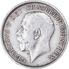 Coin, Great Britain, George V, Shilling, 1917, EF(40-45), Silver, KM:816