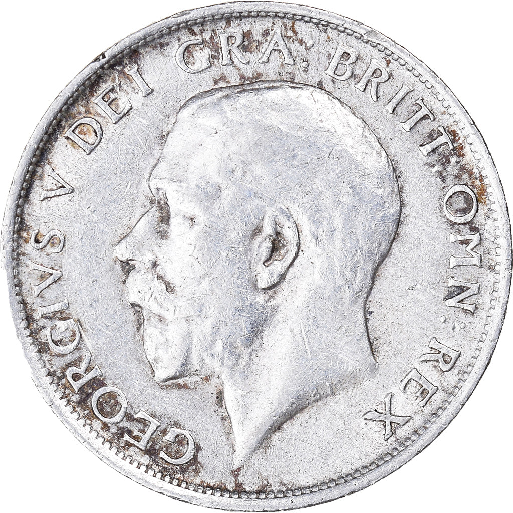 Coin, Great Britain, George V, Shilling, 1918, EF(40-45), Silver, KM:816