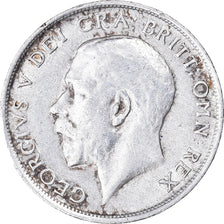 Moneta, Gran Bretagna, George V, Shilling, 1918, BB, Argento, KM:816