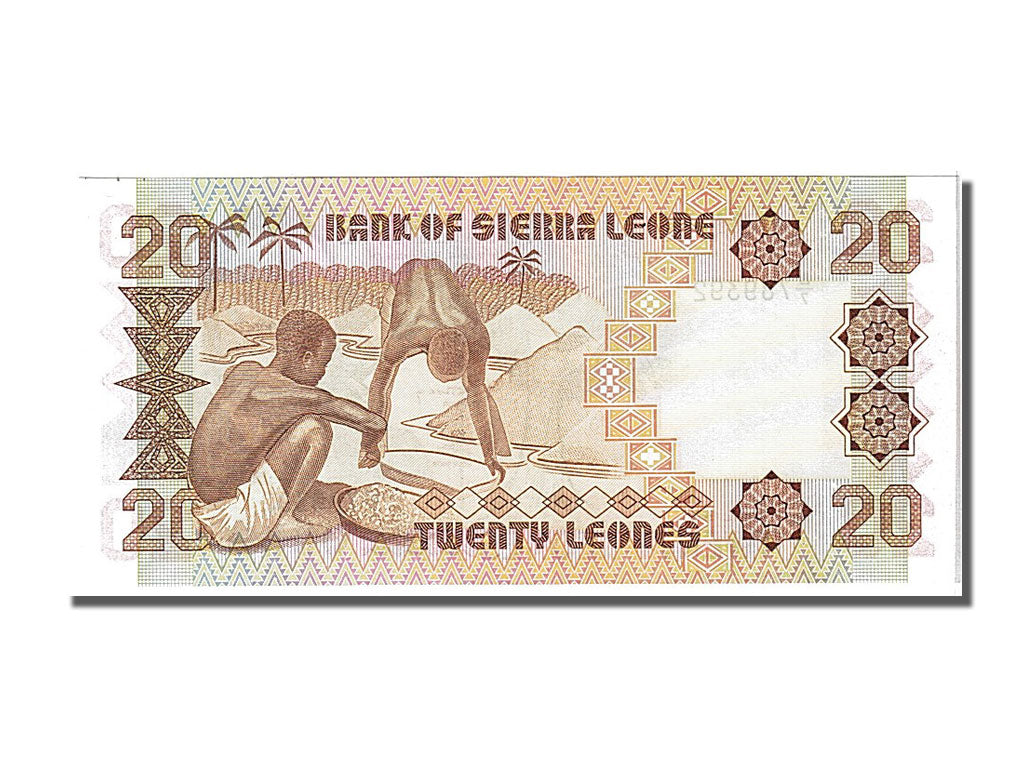 Sierra Leone, 20 Leones, 1988, KM #16, 1988-04-27, UNC(65-70), 789392