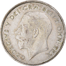 Moneta, Wielka Brytania, George V, Shilling, 1921, EF(40-45), Srebro, KM:816a