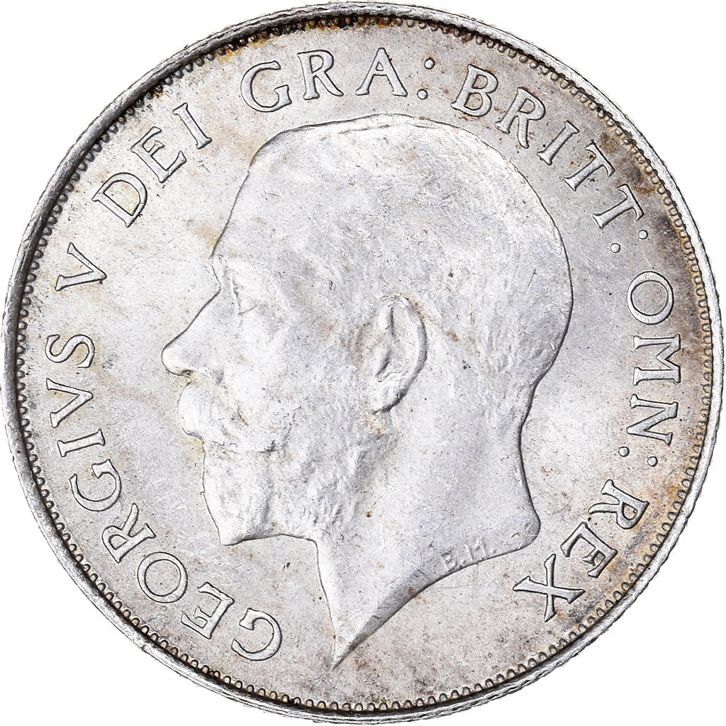 Coin, Great Britain, George V, Shilling, 1924, AU(50-53), Silver, KM:816a