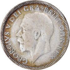 Münze, Großbritannien, George V, Shilling, 1928, S+, Silber, KM:833