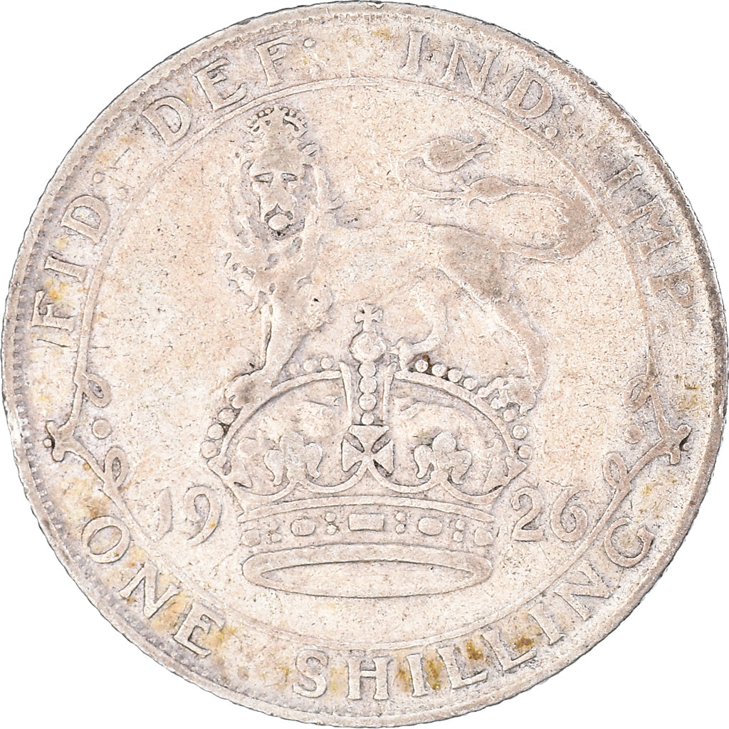 Coin, Great Britain, George V, Shilling, 1926, VF(30-35), Silver, KM:829