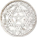 Coin, Morocco, Mohammed V, 100 Francs, AH 1372/1953, Paris, EF(40-45), Silver