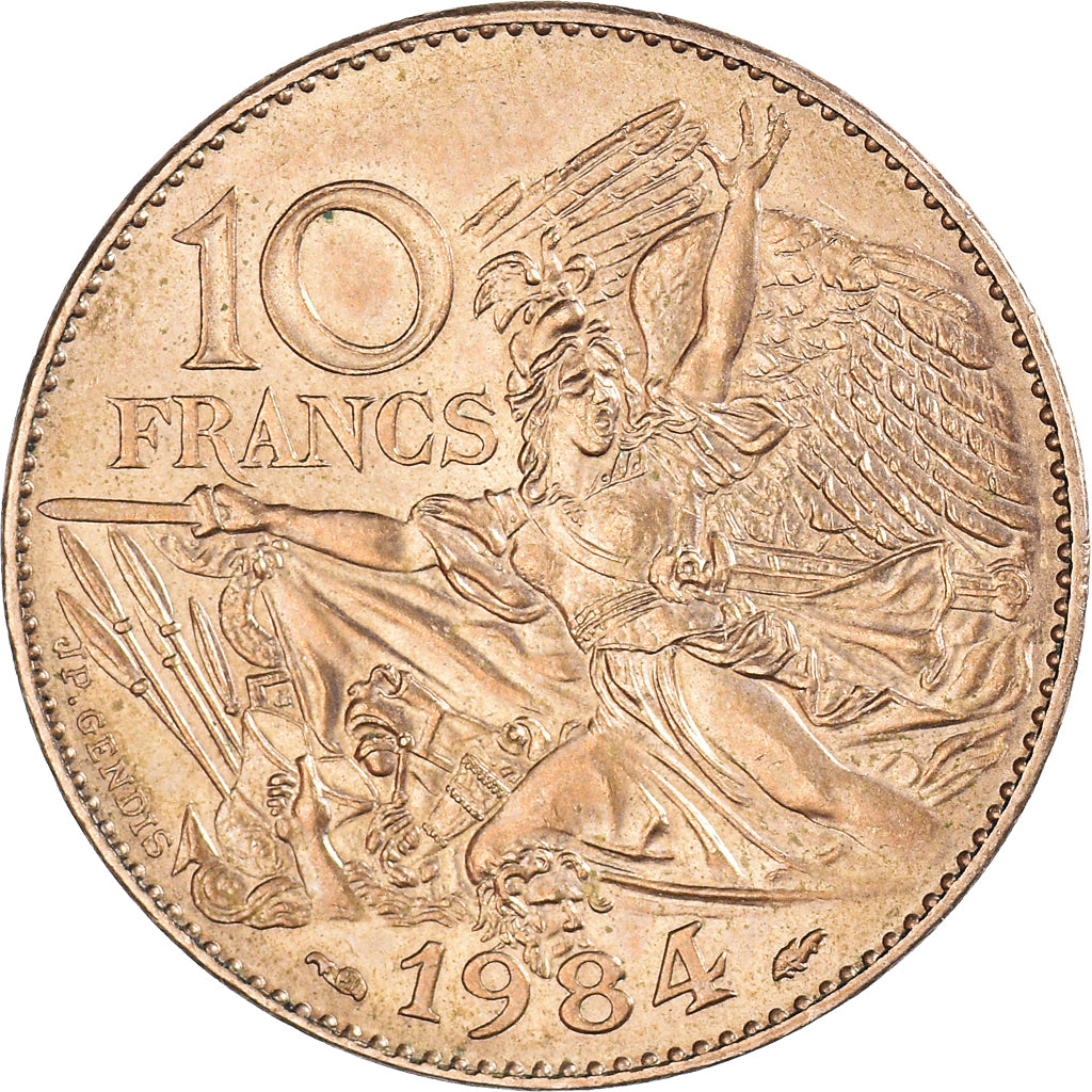 Coin, France, François Rude, 10 Francs, 1984, Paris, Tranche A, AU(50-53)