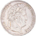 Moneta, Francia, Louis-Philippe, 5 Francs, 1837, Paris, MB+, Argento, KM:749.1