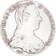 Coin, Austria, Joseph II, Thaler, 1780, Restrike, VF(30-35), Silver, KM:T1