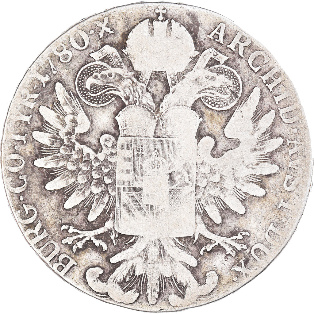 Coin, Austria, Joseph II, Thaler, 1780, Restrike, VF(30-35), Silver, KM:T1
