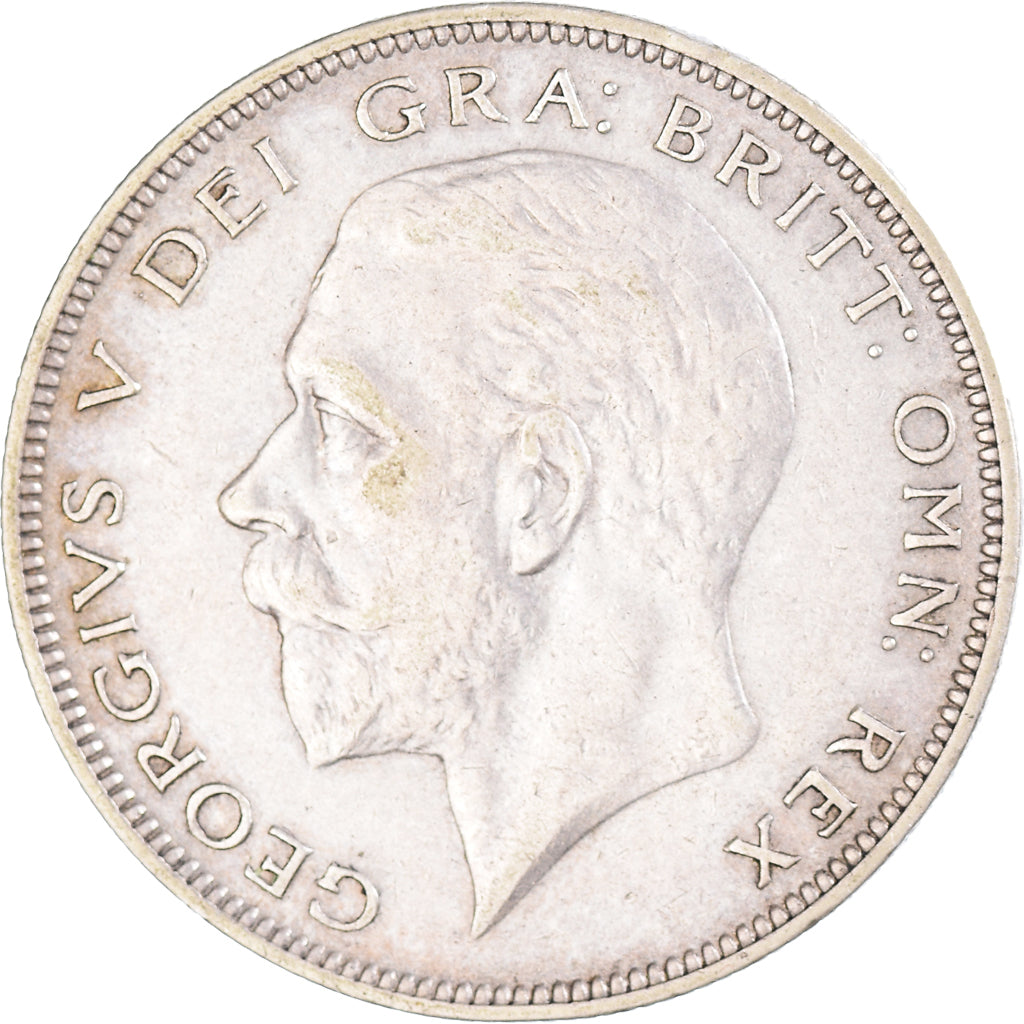 Coin, Great Britain, George V, 1/2 Crown, 1934, EF(40-45), Silver, KM:835