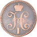 Moneda, Rusia, Nicholas I, 2 Kopeks, 1844, Ekaterinbourg, BC+, Cobre, KM:145.1