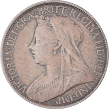 Coin, Great Britain, Victoria, Farthing, 1898, EF(40-45), Bronze, KM:788.2