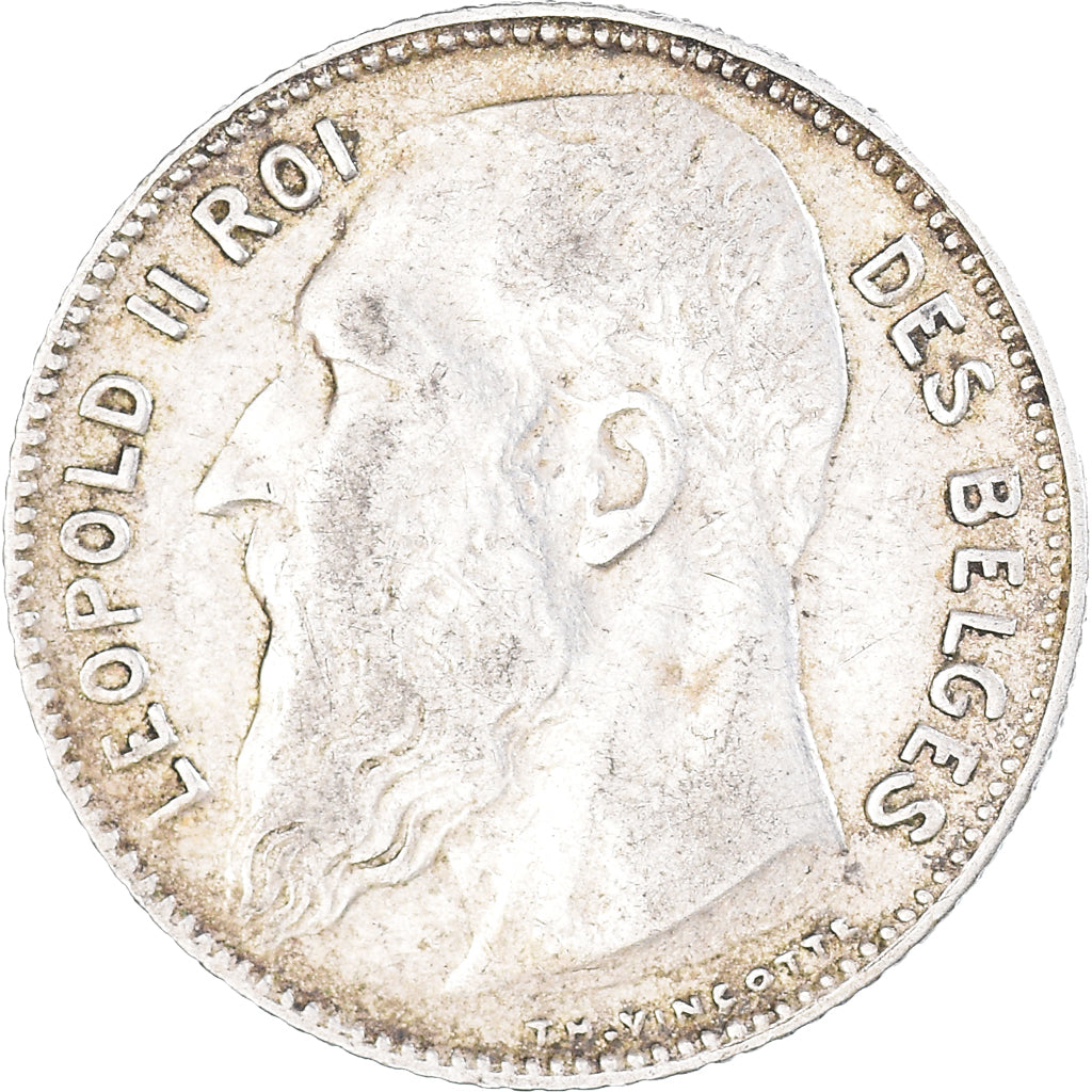 Coin, Belgium, Franc, 1909, EF(40-45), Silver, KM:56.1