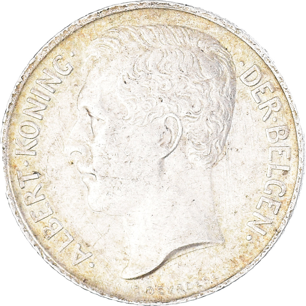 Monnaie, Belgique, 50 Centimes, 1912, TTB, Argent, KM:71