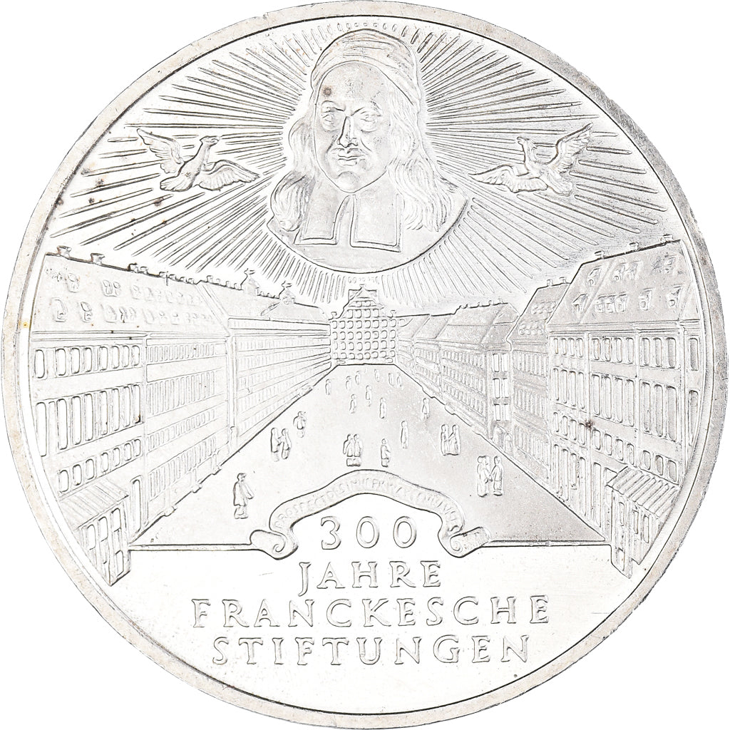 Münze, Bundesrepublik Deutschland, 10 Mark, 1998, Berlin, Proof, VZ+, Silber