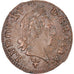 Monnaie, France, Louis XV, Liard à la vieille tête, Liard, 1770, Reims, TTB