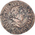 Moneda, Francia, Louis XIII, Double Tournois, 1628, Paris, MBC, Cobre, KM:61.1