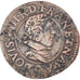 Coin, France, Louis XIII, Double Tournois, 1628, Paris, EF(40-45), Copper