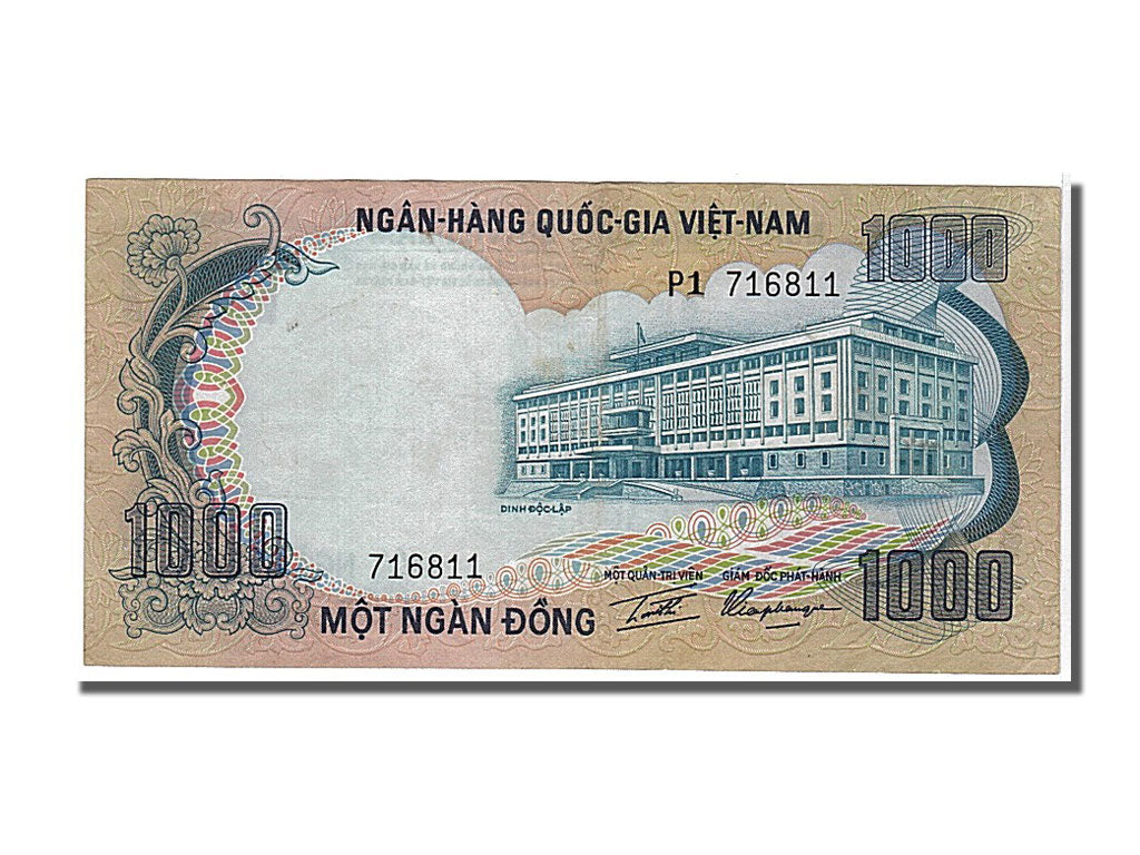 Banknote, South Viet Nam, 1000 D<ox>ng, 1972, UNC(65-70)