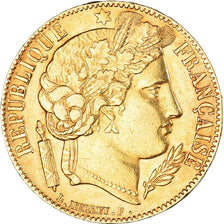 Moneda, Francia, Cérès, 20 Francs, 1851, Paris, MBC+, Oro, KM:762