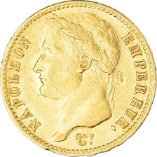 Monnaie, France, Napoléon I, 20 Francs, 1809, Paris, TTB, Or, Gadoury:1025
