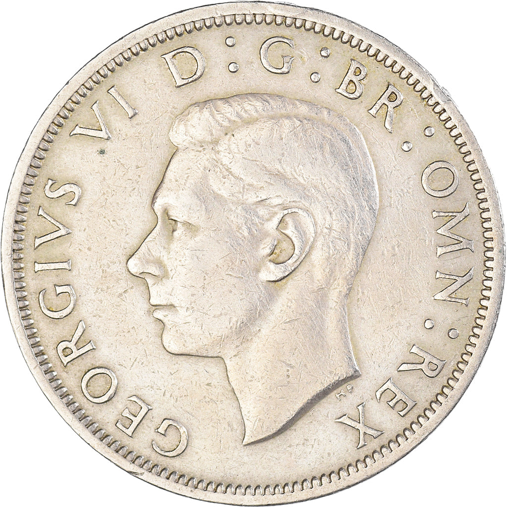 Coin, Great Britain, George VI, 1/2 Crown, 1950, EF(40-45), Copper-nickel