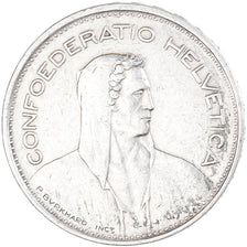 Coin, Switzerland, 5 Francs, 1948, Bern, AU(50-53), Silver, KM:40