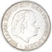Coin, Netherlands, Juliana, 2-1/2 Gulden, 1960, AU(50-53), Silver, KM:185