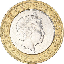 Monnaie, Grande-Bretagne, Elizabeth II, 2 Pounds, 2009, TTB+, Bimétallique
