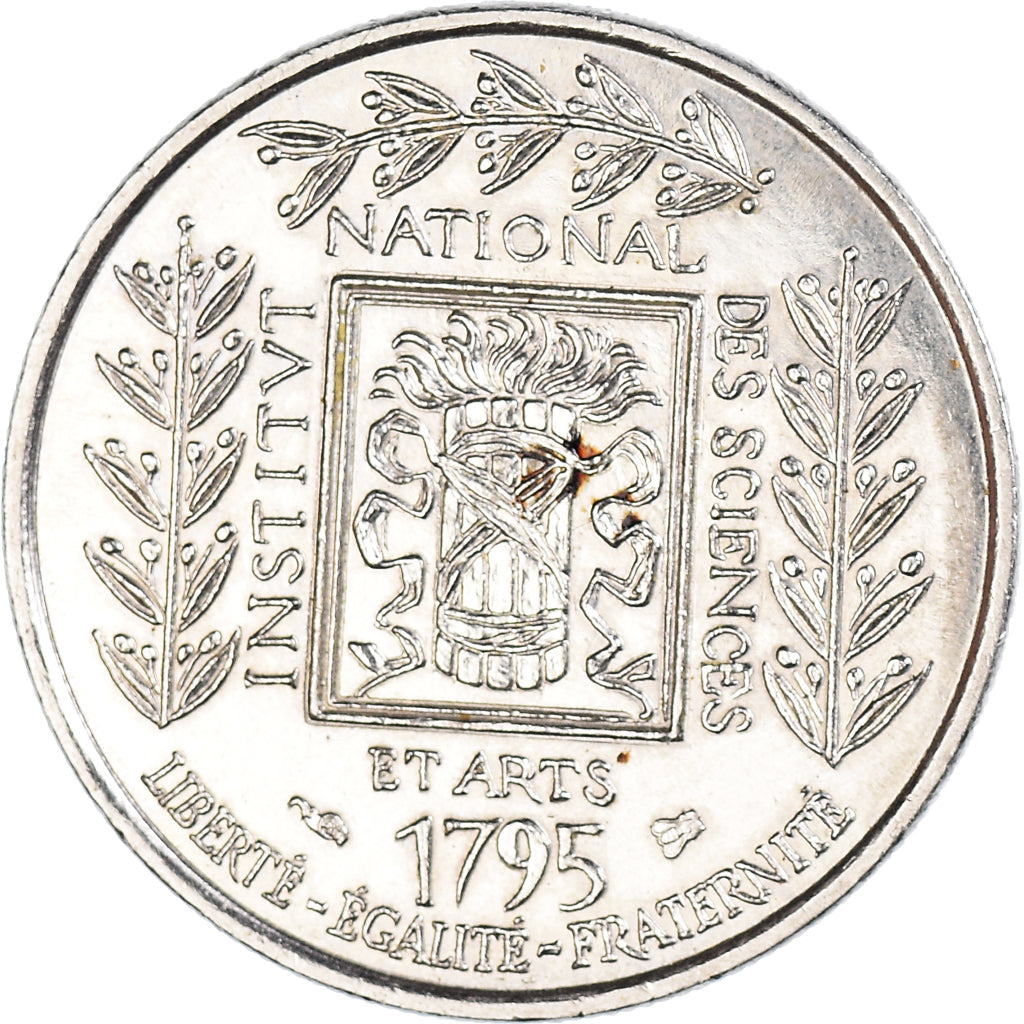 Moneda, Francia, Institut, Franc, 1995, EBC, Níquel, KM:1133, Gadoury:480