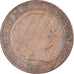 Moneta, Spagna, Isabel II, 5 Centimos, 1868, Madrid, MB+, Rame, KM:635.1