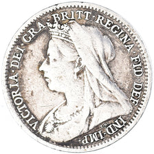 Coin, Great Britain, Victoria, 3 Pence, 1897, EF(40-45), Silver, KM:777