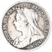 Moneda, Gran Bretaña, Victoria, 3 Pence, 1897, MBC, Plata, KM:777