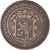 Munten, Luxemburg, William III, 10 Centimes, 1854, Utrecht, FR+, Bronzen
