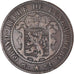 Coin, Luxembourg, William III, 10 Centimes, 1870, Utrecht, VF(30-35), Bronze